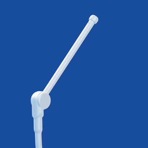 Braço de suporte para monitor para foco clínico - ULD - Oasys Healthcare - articulado / com ajuste de inclinação / de altura regulável