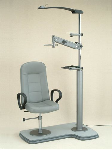 Estação de trabalho de oftalmologia - Minivisus - F.I.S.O - Fabbrica Italiana Strumenti Oftalmici - com cadeira / compacta