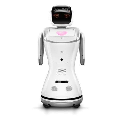 Robô de telepresença para estabelecimento de saúde - Sanbot Elf  - Sanbot Innovation Technology - humanoide