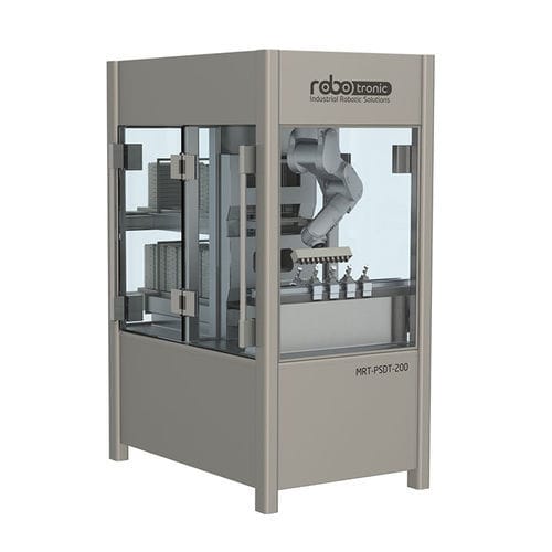 Sistema de embalagem para a indústria farmacêutica - MRT-PSDT-200 - Robotronic AG - automático / robótico / de piso