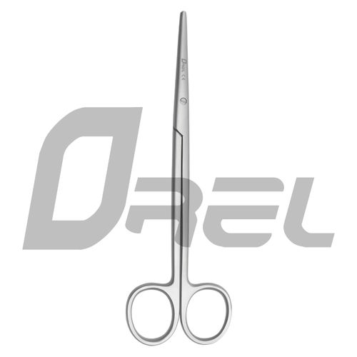 Tesoura ortodôntica - OBI 00775 - Orel Brands Industries - de Metzenbaum / para pacientes humanos / reta