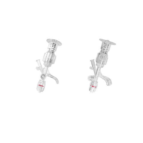 Conector de infusão com válvula hemostática - A00R12 - HuBioMed - em Y