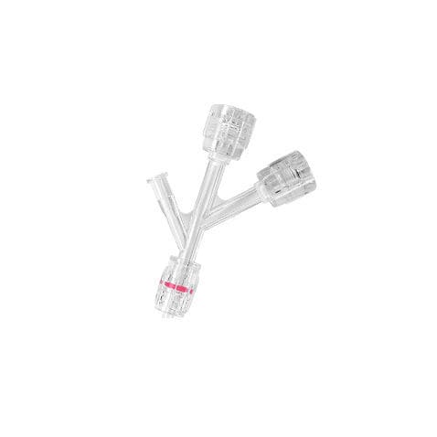 Conector de infusão com válvula hemostática - A00R07 - HuBioMed - em Y