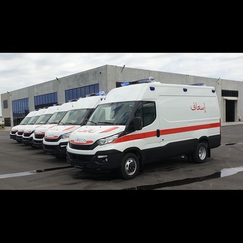 Ambulância para cuidados intensivos - ICU AUTOMOTIVE IMPORT EXPORT AND CONSULTING. - furgão / tipo B / tipo C