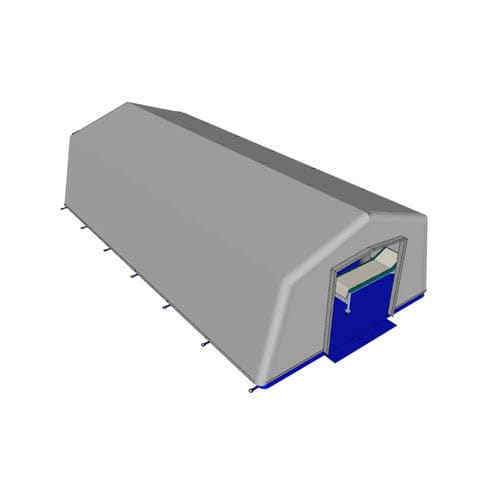 Tenda de emergência médica para área médica - ICU AUTOMOTIVE IMPORT EXPORT AND CONSULTING. - para prevenção de contaminação / inflável / de alta capacidade