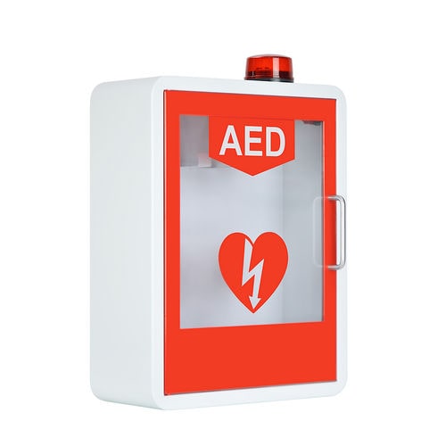 Armário de segurança - M9P - Shenzhen WAP-health Technology - para desfibrilador / de emergência / para hospital