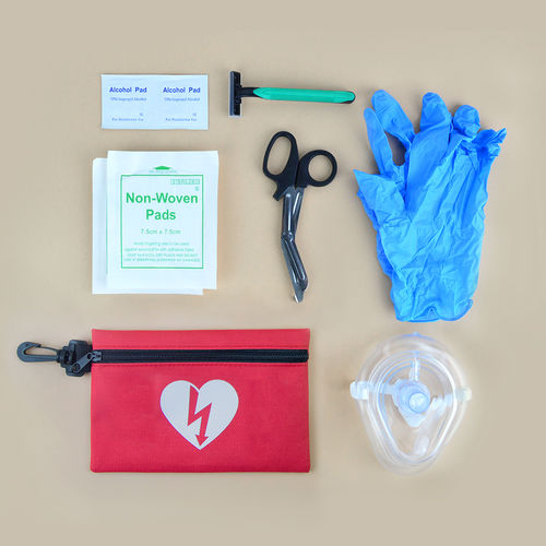 Kit de reanimação - 3034 - Shenzhen WAP-health Technology - de primeiros socorros / para RCP / com luvas