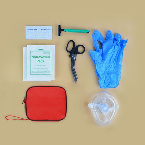 Kit de reanimação - 3034S - Shenzhen WAP-health Technology - de primeiros socorros / para RCP / com luvas