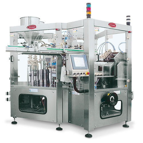 Envasadora automática - T242 - TGM - TECNOMACHINES srl - de piso / compacta / para tubos