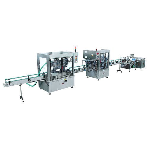 Envasadora de garrafas - M100L - TGM - TECNOMACHINES srl - para a indústria farmacêutica / com tampadora