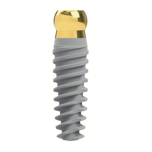 Implante dentário cônico - ORBIT® - BIONICA - em titânio / reto / transgengival
