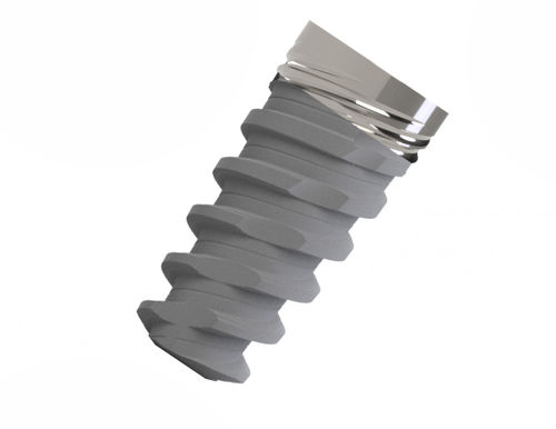 Implante dentário cilíndrico - BIOFIX - BIONICA - em titânio / de hexágono interno / reto