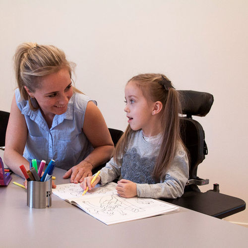 Mesa de ergoterapia com altura regulável - 20-71116 - ROPOX - infantil