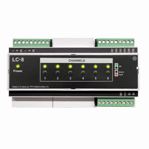 Dispositivo supervisor de isolamento para bloco operatório - LC-8  - PPO-Elektroniikka Oy - para unidade de cuidados intensivos / para instalações de estabelecimentos médicos do grupo 2 (áreas críticas) / IEC 60364-7-710