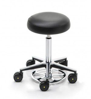 Mocho para estabelecimento de saúde - OP Hocker - SOLENI Beauty - com encosto / com rodízios