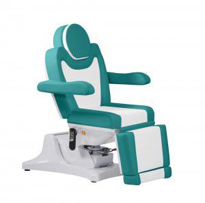 Mesa de exame para tratamentos estéticos - SW11875.45 - SOLENI Beauty - elétrica / com altura regulável / articulada em 3 seções