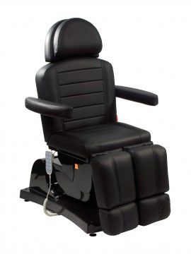 Cadeira de exame para podologia - Queen VII Comfort - SOLENI Beauty - elétrica / com altura regulável / com encosto regulável