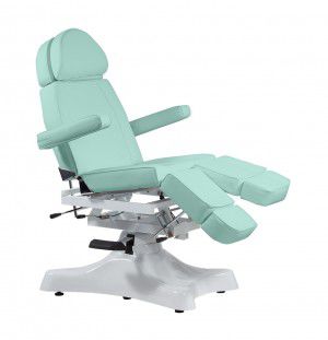 Cadeira de exame para podologia - Princess II-1 Basic - SOLENI Beauty - elétrica / com altura regulável / com apoio para pernas