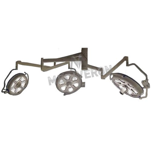 Foco cirúrgico de teto - MVL-C - Mediveron - de LED / 2 braços / 220 V / 50 Hz