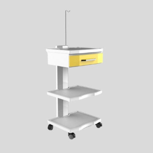 Carrinho para sala de cirurgia - FS1 - A4 Dental - para aparelho / para dispositivos médicos / de acondicionamento
