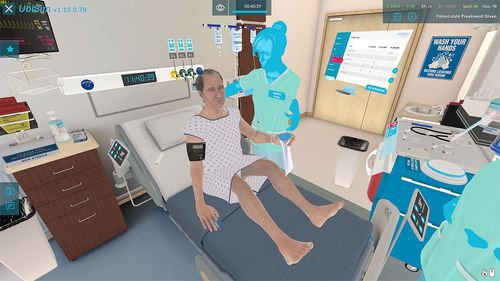 Software para treinamento - Crohn's Disease: Fluid & Electrolyte Imbalance - UbiSim - de simulação / para gastroenterologia / para enfermagem
