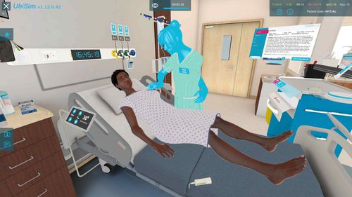 Software para treinamento - UbiSim - de simulação / médico-hospitalar / para enfermagem