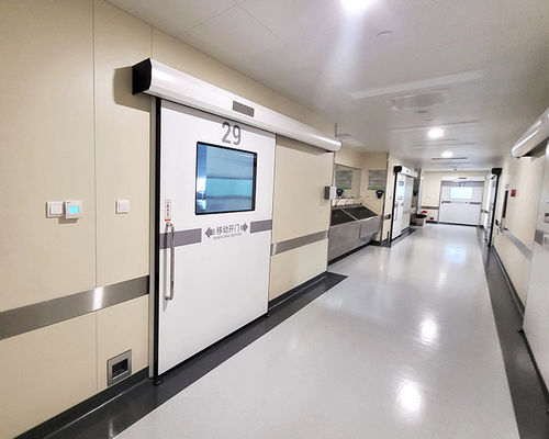 Porta estanque ao ar - SLX-K-85 - SLEEK - para sala de cirurgia / de correr / automática
