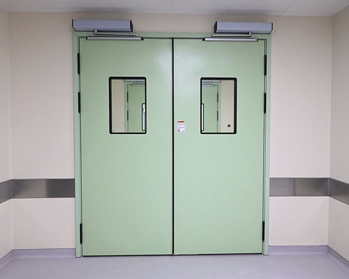 Porta de segurança - SLW-2-hpl - SLEEK - para hospital / de abrir / automática