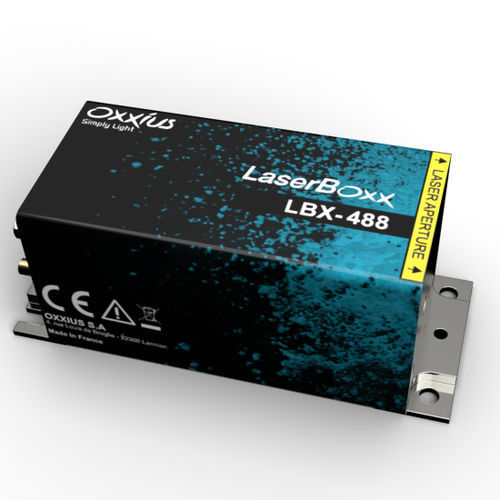 Módulo de laser médico-hospitalar - LBX-488 series - Oxxius - para microscópio