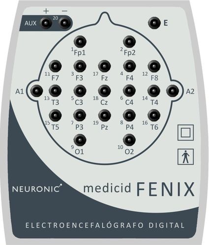Eletroencefalógrafo 19 canais - MEDICID Fenix - IC NEURONIC SL - para neurofeedback / para EEG do sono / com mapeamento cerebral