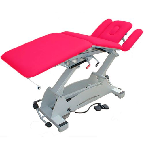 Mesa de exame para fisioterapia - 42095 - kinefis - para tratamentos estéticos / elétrica / com altura regulável
