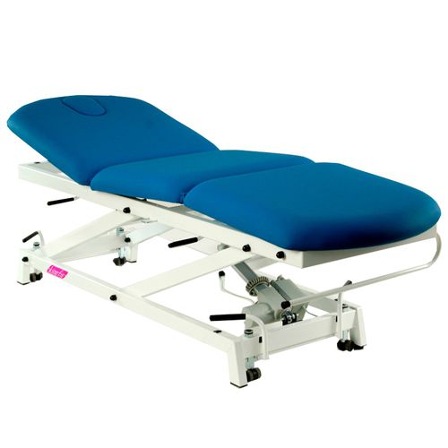 Mesa de exame para fisioterapia - 45192 - kinefis - elétrica / com altura regulável / com encosto regulável