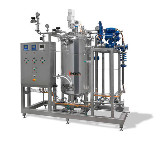 Biorreator de batelada - INOXPA - para fermentação microbiana / de mistura / móvel