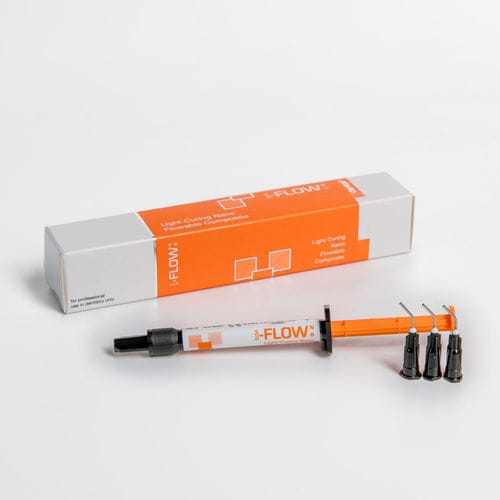 Material dentário em resina fluida - i-FLOW N - i-dental - para restauração dentária / fotopolimerizável / radiopaco
