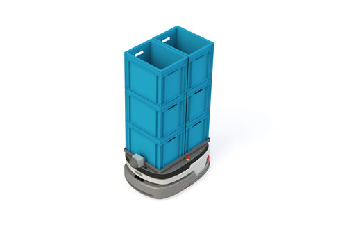 Robô móvel autônomo (AMR) industrial - MUULES  - Robotise - de transporte