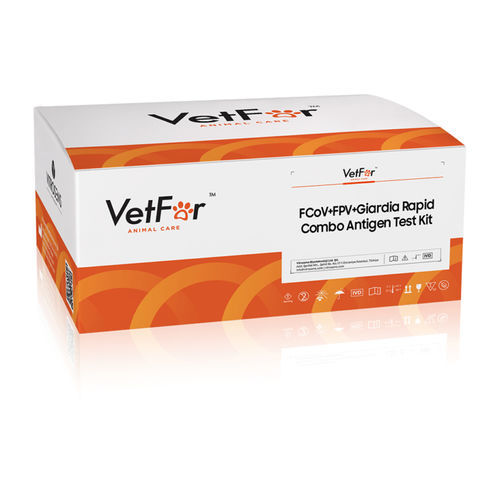 Teste rápido veterinário - VVD40 - VETFOR - para felinos / de antígeno / de coronavírus felino
