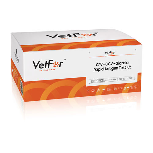 Teste rápido veterinário - VVD06 - VETFOR - para cães / de antígeno / de coronavírus