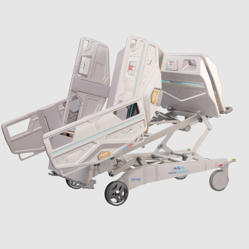 Cama para cuidados intensivos - MT 231 - Metahospitalar - elétrica / de altura regulável / com ajuste de inclinação