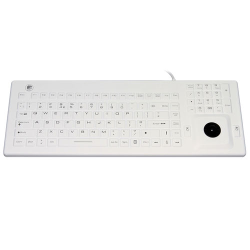 Teclado com ponteiro - JH-IKB800 - Jinghong Industrial - em silicone / lavável / desinfetável