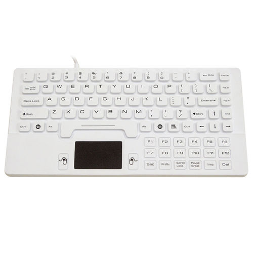Teclado com touchpad - JH-IKB89 - Jinghong Industrial - em silicone / lavável / desinfetável