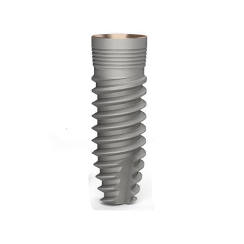 Implante dentário cônico - Spirit HI - Kinetical SRL - em titânio / de hexágono interno / reto