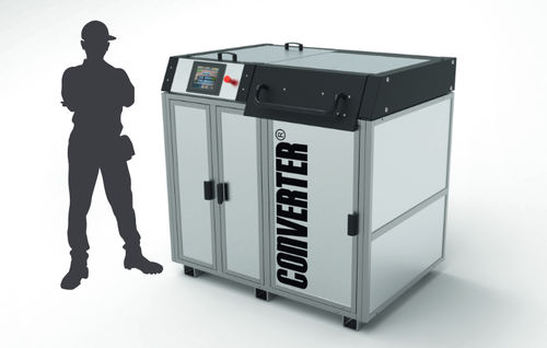 Sistema de tratamento de resíduos biológicos - Converter® H100 - OMPECO SRL - para hospital / de laboratório / para matérias perigosas