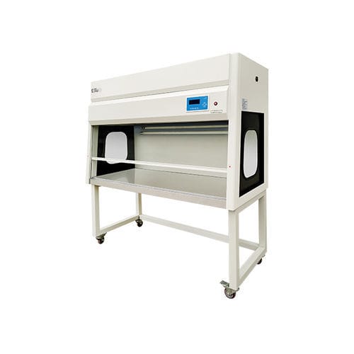 Capela estéril hospitalar - CB 1400V - Sujie Medical Equipment (Suzhou) Co., Ltd. - com rodízios