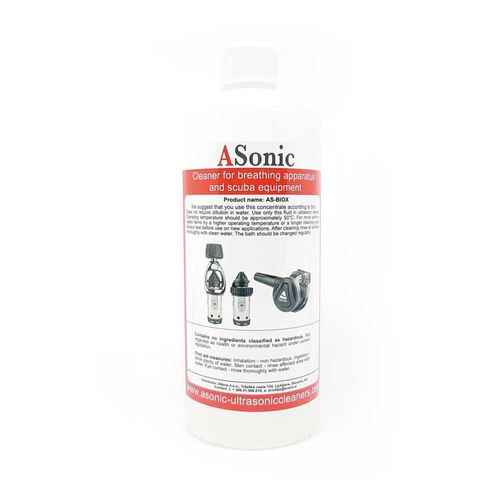 Detergente espumante - AS-BIOX-1 Master Box  - Asonic - líquido / 1.000 ml / para equipamentos médico-hospitalares