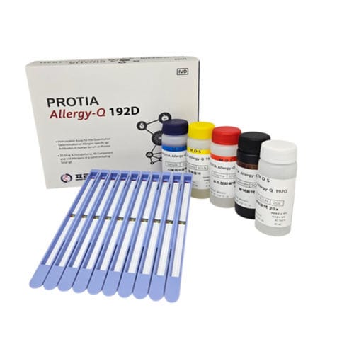 Kit de teste para alergias - PROTIA Allergy-Q 192D - PROTIA Inc. - de IgE específica / de soro / de plasma