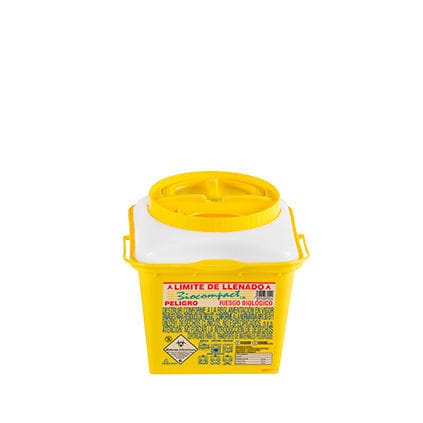 Container para resíduos - BioCompact - Sanypick Plastic SA. - autoclavável / empilhável / seguro