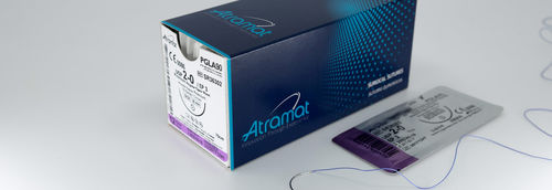Fio de sutura absorvível - Atramat® PGLA 90 - Atramat - para cirurgia geral / 2-0