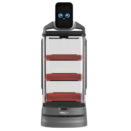 Robô de entregas para estabelecimento de saúde - LUCKI BOT - SBS GmbH - para medicamentos / autônomo