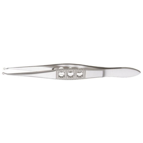 Pinça para oftalmologia - D50-1159 - DAUD JEE MFG. CO - para preensão de tecidos / reutilizável / curva