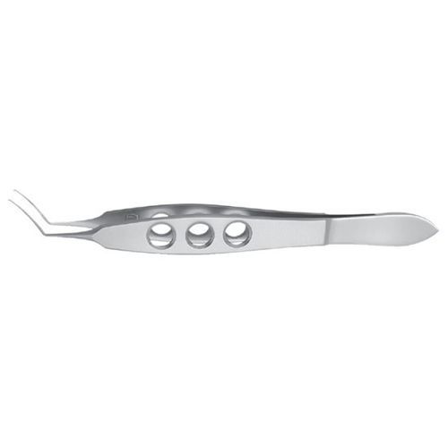 Pinça para oftalmologia - D50-55062 - DAUD JEE MFG. CO - para preensão de tecidos / reutilizável / curva